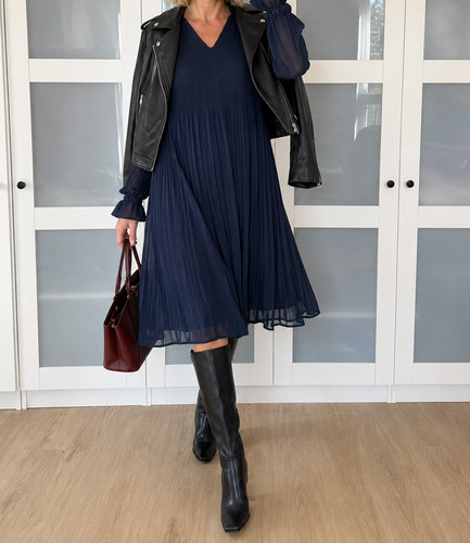 Esprit neu plissee kleid - esprit,