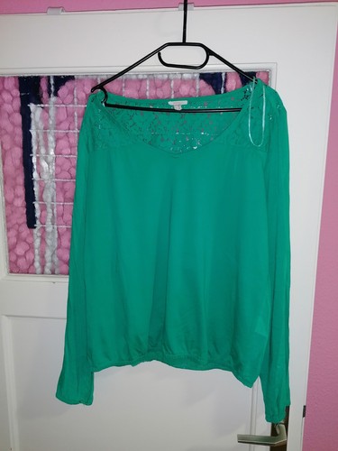 Esprit damen bluse grün - bluse,