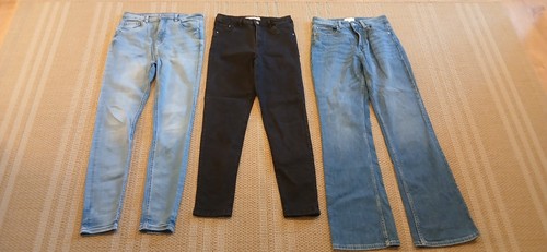 Damen jeans teilig blau - 3,