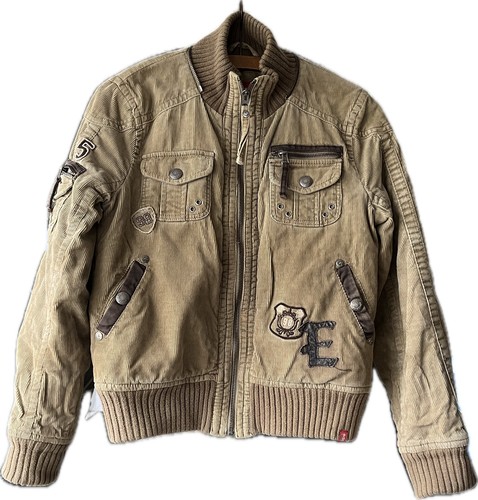 Wattierte cordjacke von - wattierte,