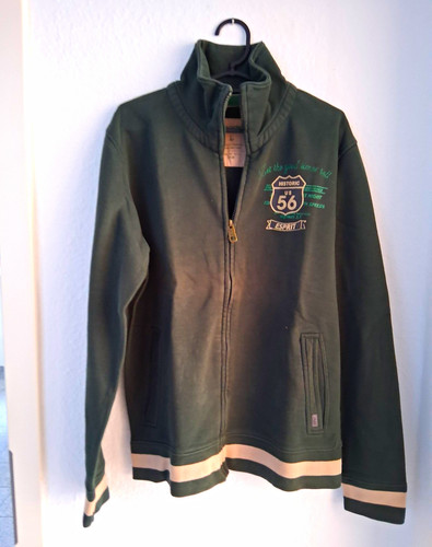 Esprit herren sweatjacke grün - esprit,