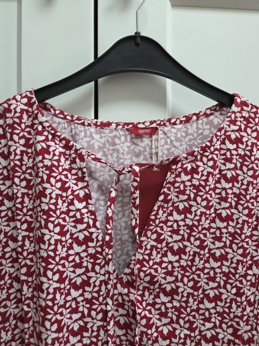 Rotes minikleid esprit - rotes, gr.m