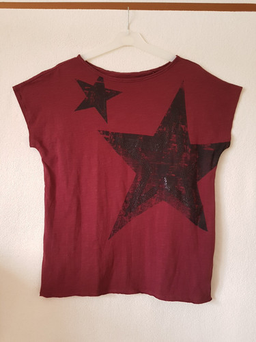Esprit shirt weinrot l - t-shirt, 40