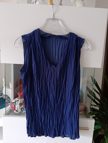 Esprit bluse blau top - blau,, gr.s,
