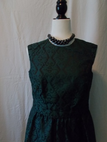 Grünes damen midi kleid - grünes, midi-kleid