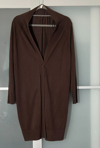Zauberhafte long strickjacke - zauberhafte, long-strickjacke
