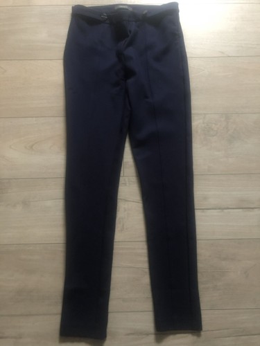 Dunkelblaue damen stoffhose - dunkelblaue,