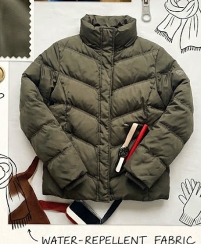 Damen steppjacke olivgrün - damen,